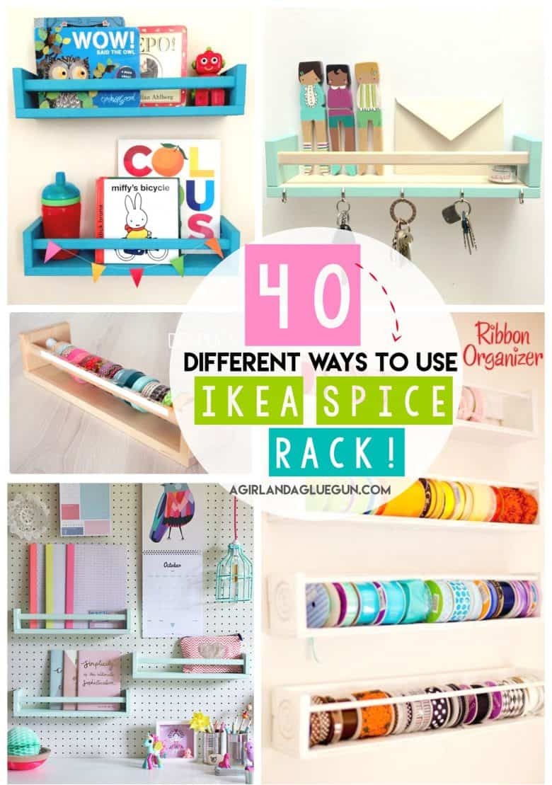 Organize With An Ikea Spice Rack, Spice Rack Shelves