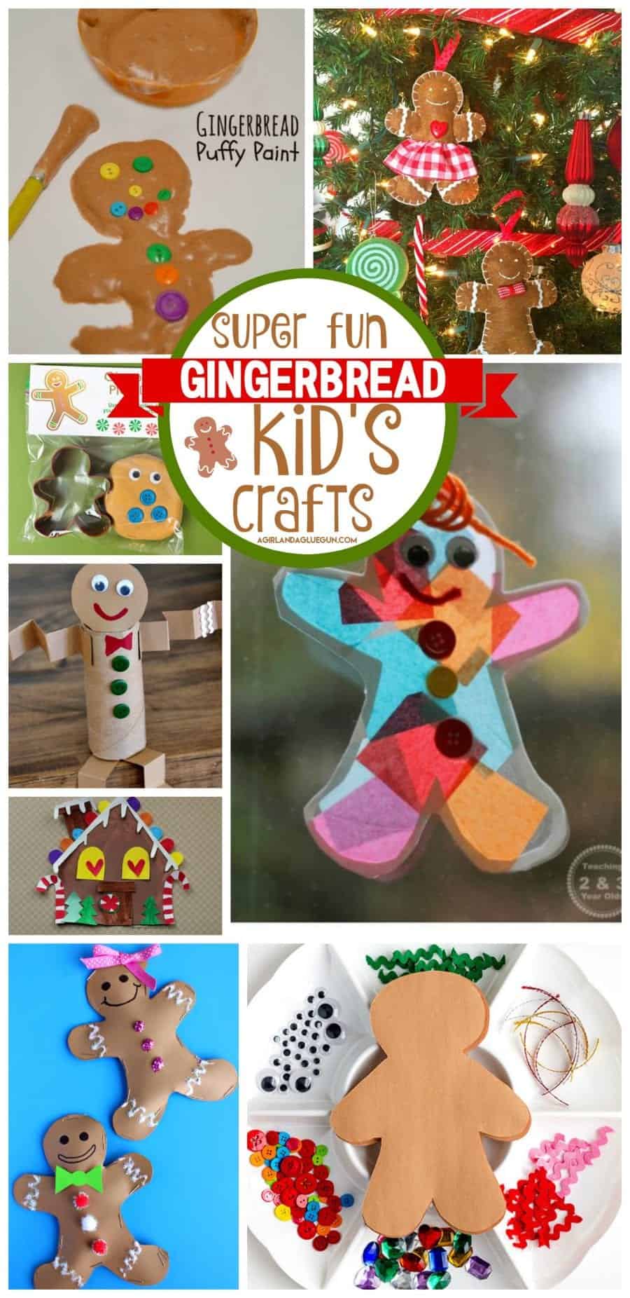 Gingerbread Man - Kid's at-Home Paint Kit