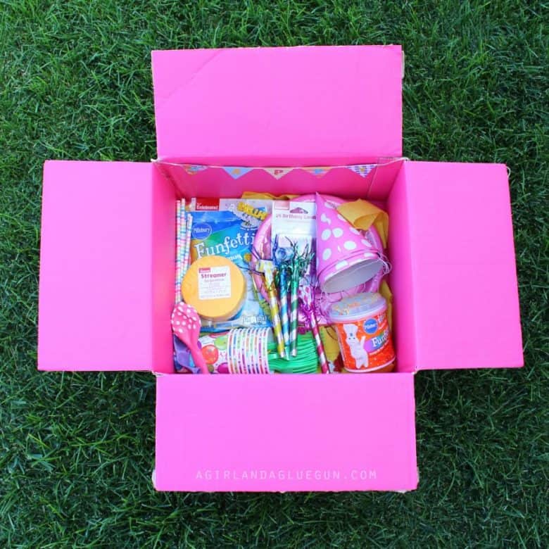 Fun surprise mail! - A girl and a glue gun