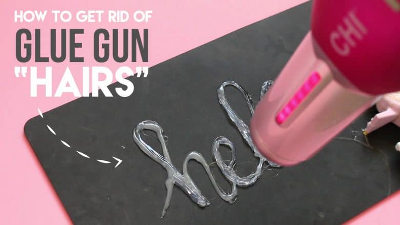 Craft tip Tuesday-get rid of those glue gun hairs! - A ...