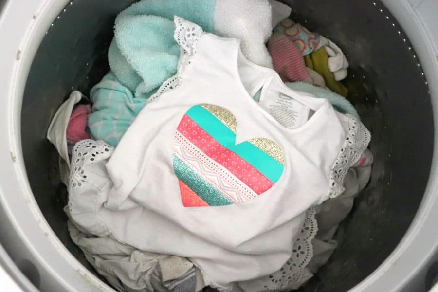 how to wash your heat transfer vinyl shirts A girl and a