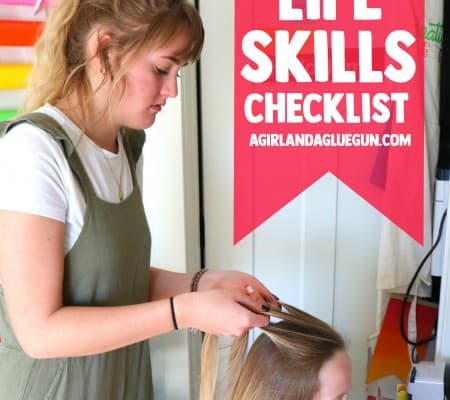 life skills checklist- learn to french braid