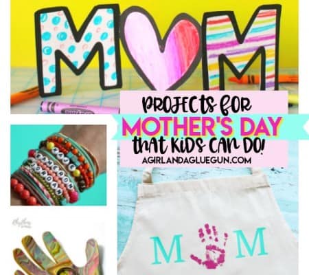 mother's day gift ideas that kids can make- fun craft ideas for mom