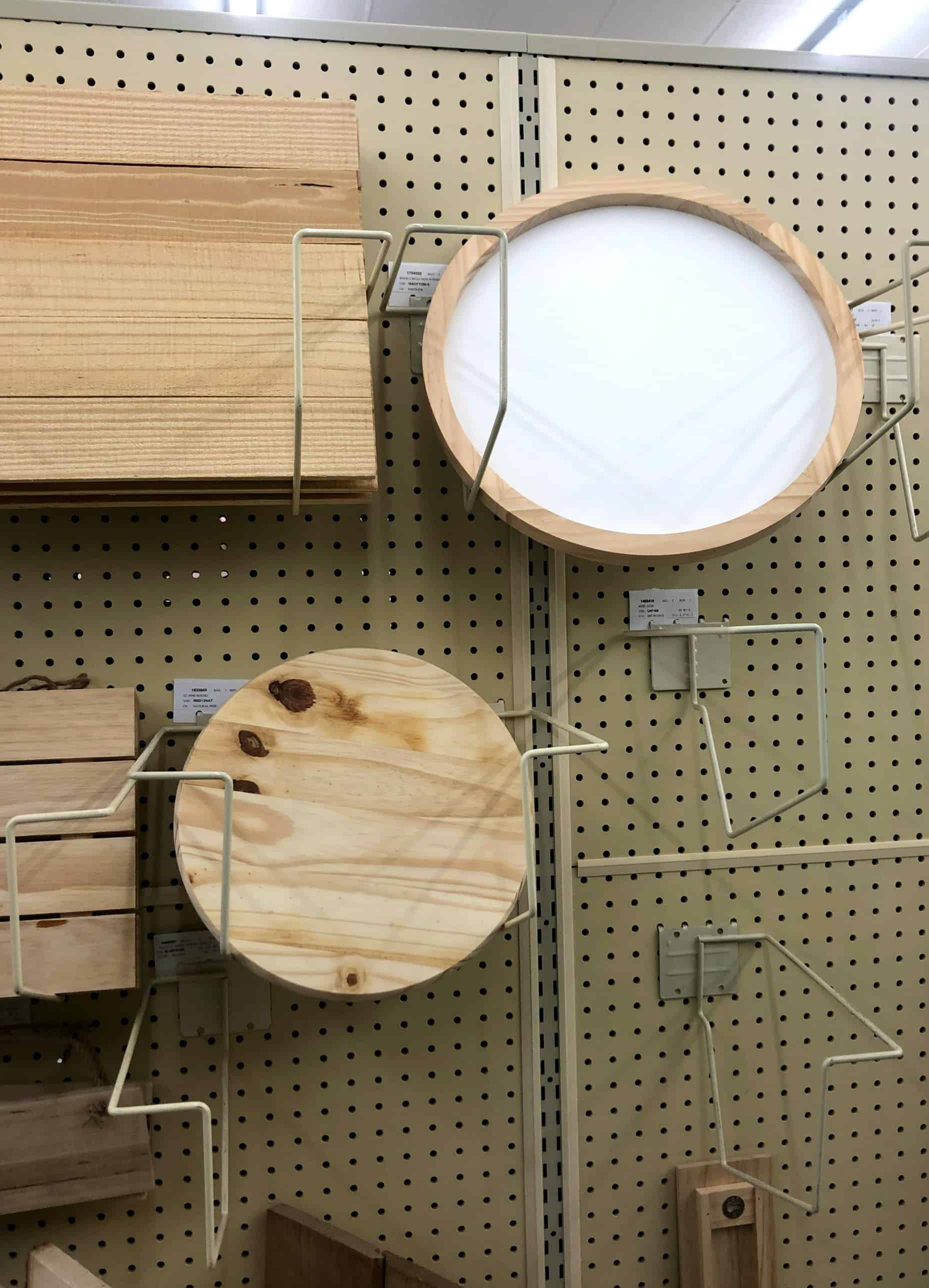 How to make a wood round door hanger (with cut files) - A girl and a ...