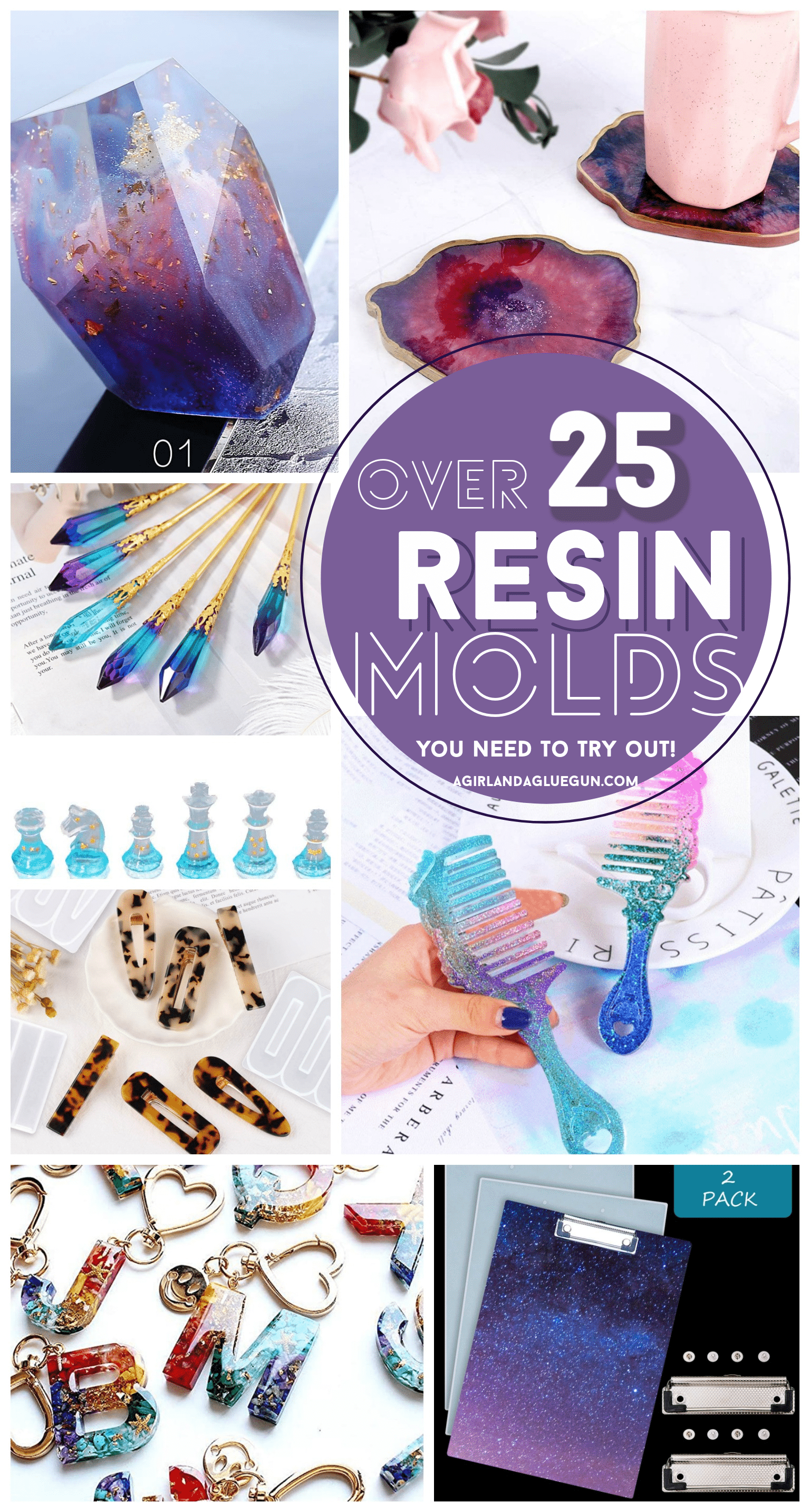RESIN Molds you NEED to try A girl and a glue gun