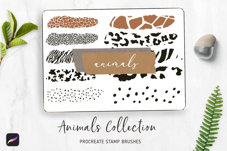 Kawaii Stars Stamp & Brush Set for Procreate