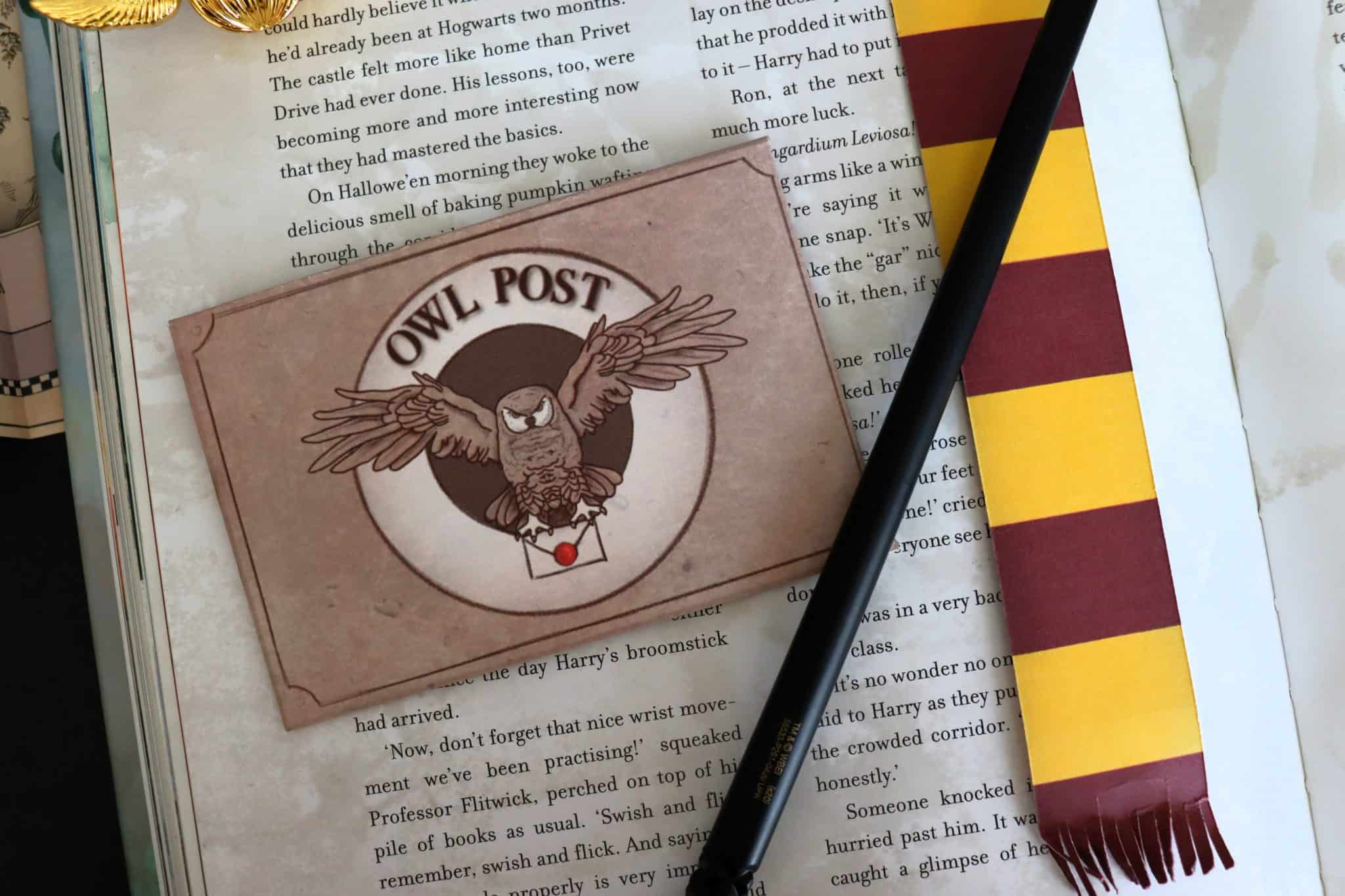Harry Potter owl Post printable - A girl and a glue gun