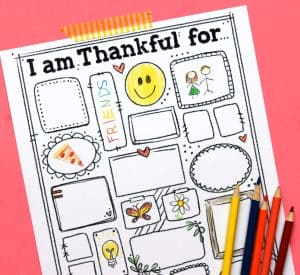 free printables thanksgiving coloring pages
