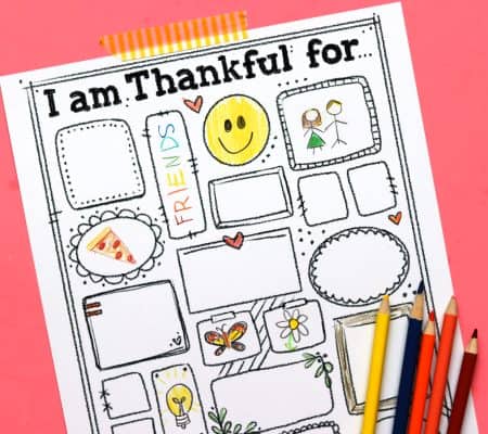 free printables thanksgiving coloring pages