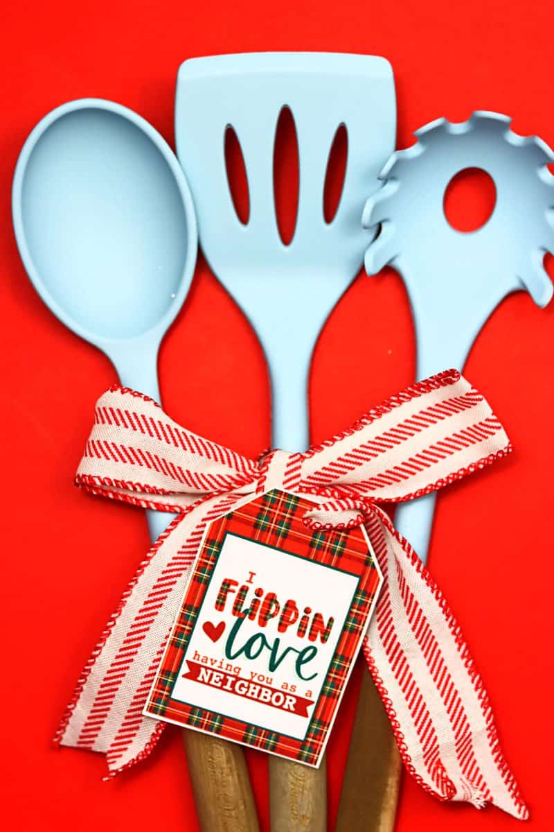 I flippin love you Christmas neighbor gift printable - A girl and a ...