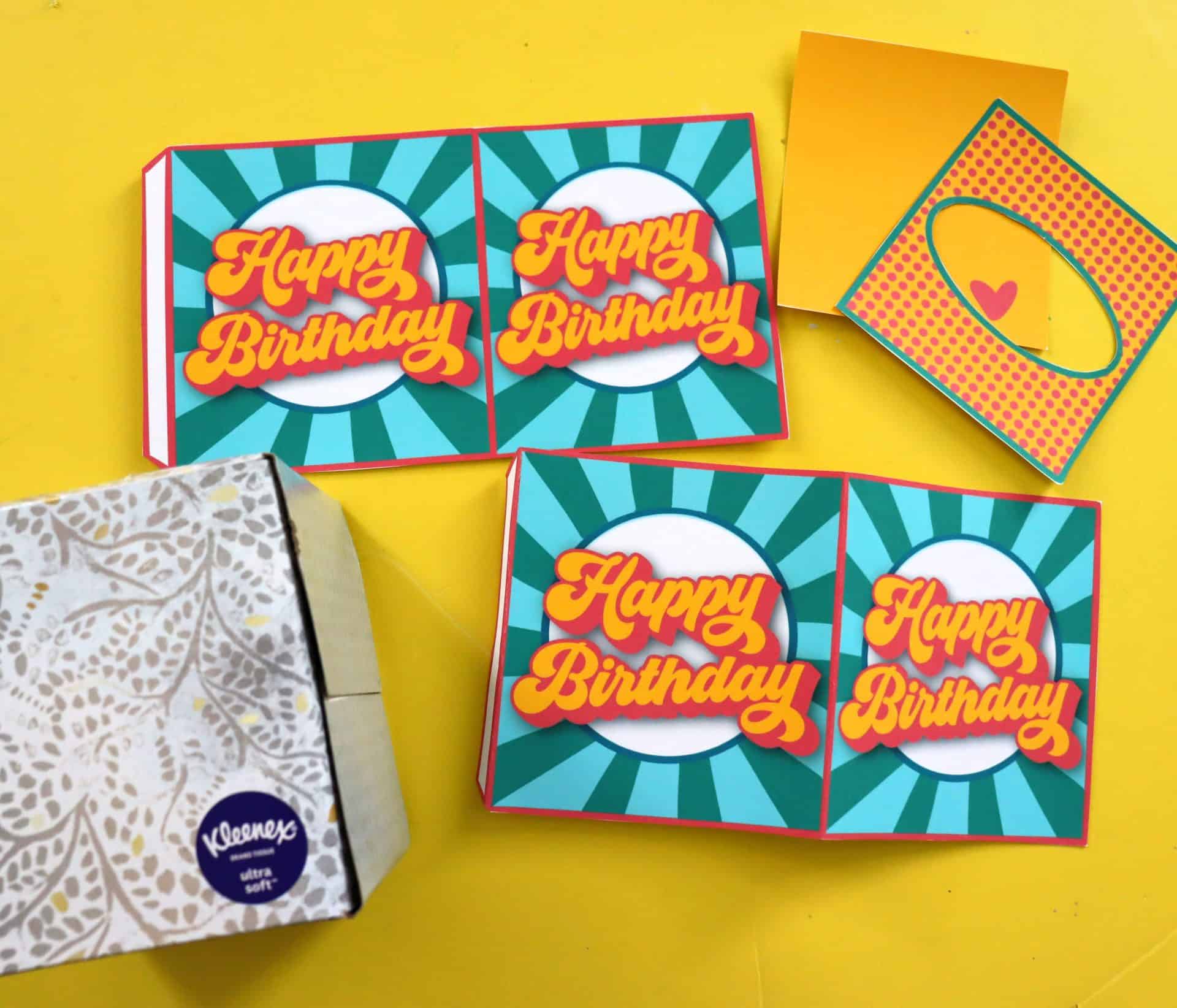 Money Birthday gift with free printables - A girl and a glue gun