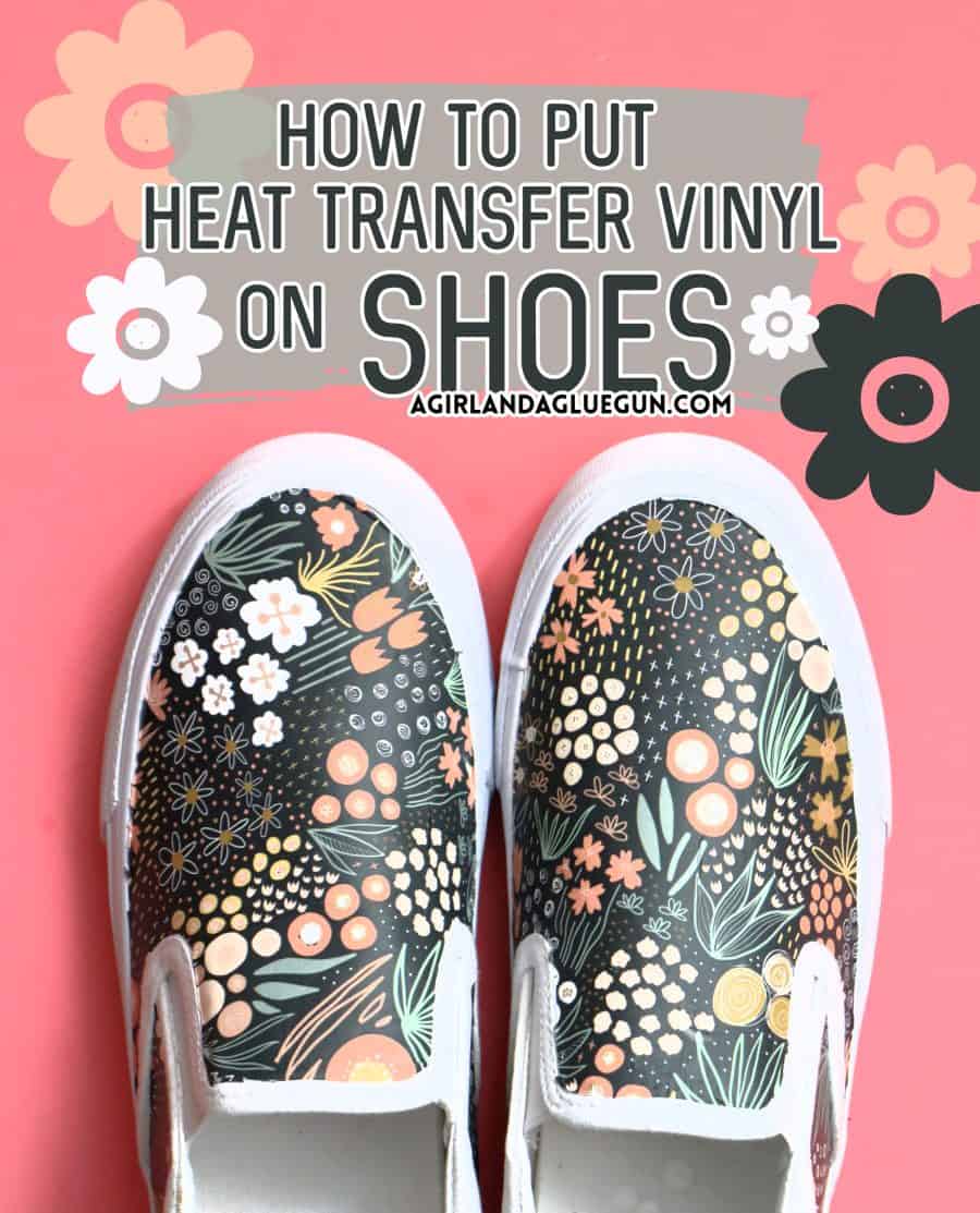 Colorful Shoe Printable Heat Transfer Vinyl - CSTOWN