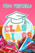Class Ring Printable - A girl and a glue gun