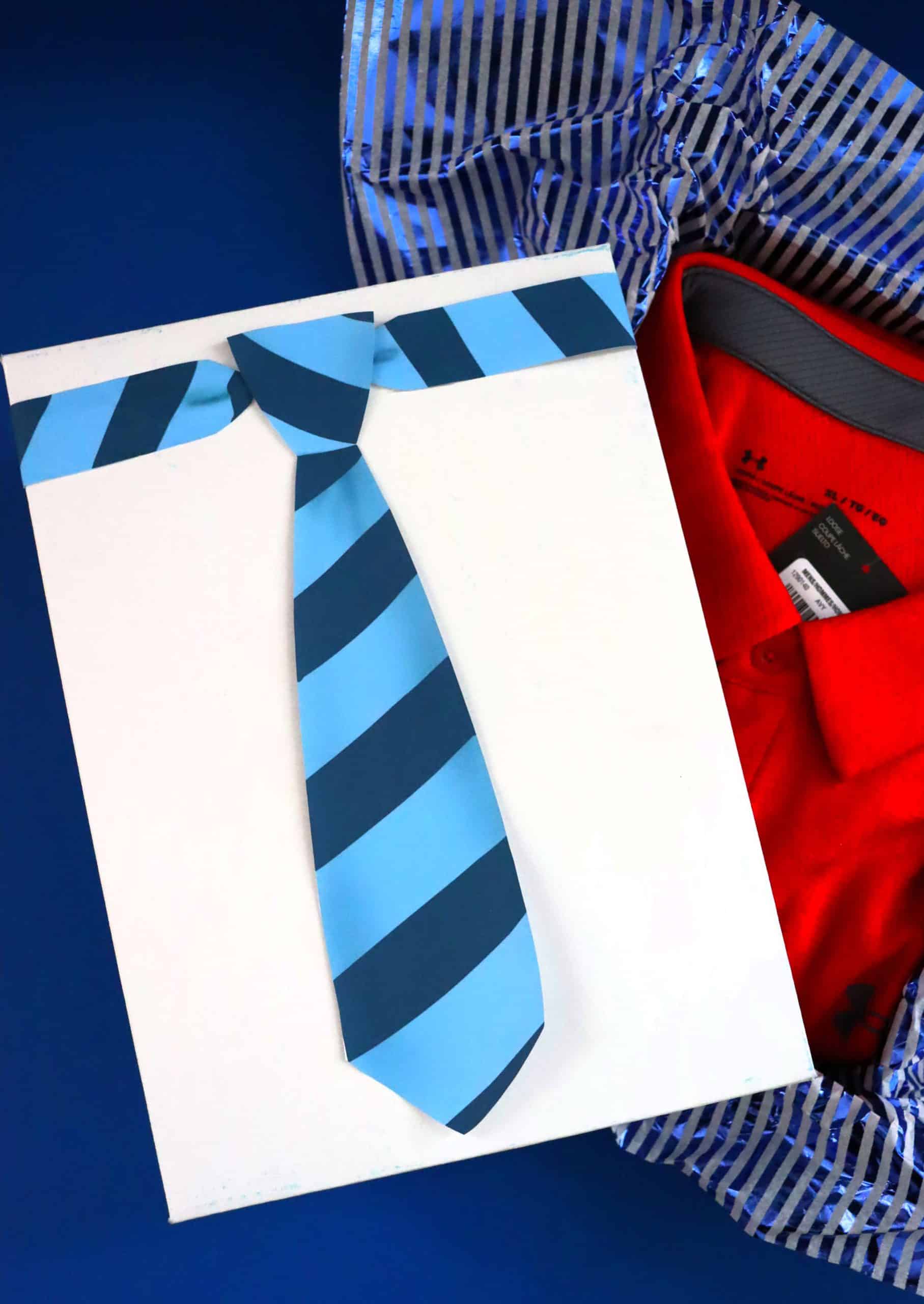 Father's Day Tie printable - A girl and a glue gun