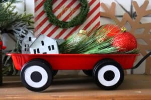 wagon diy from dollar store supplies