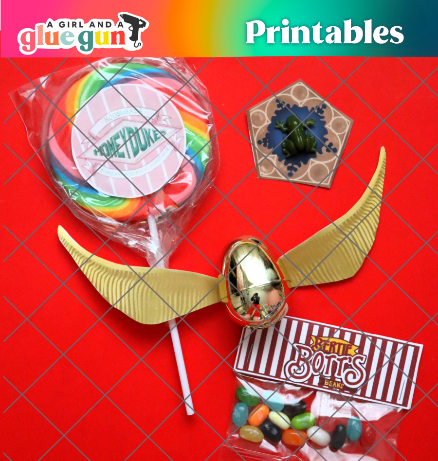 harry potter candy and toys promo graphic