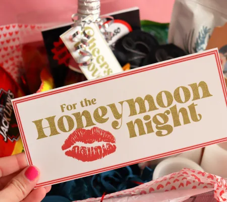 honeymoon night gift basket