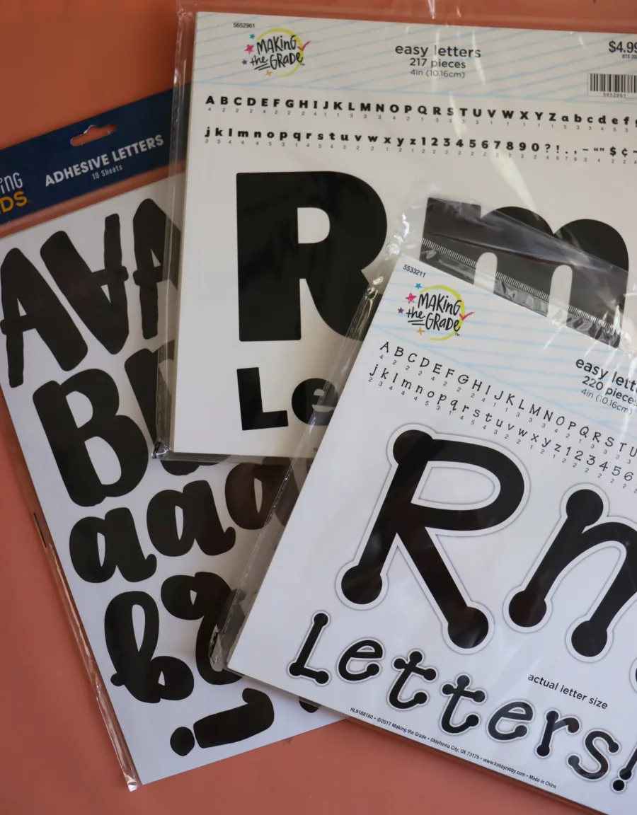 fun letters for bulletin boards