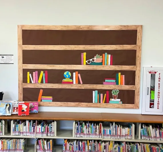 how to create a bulletin board for library