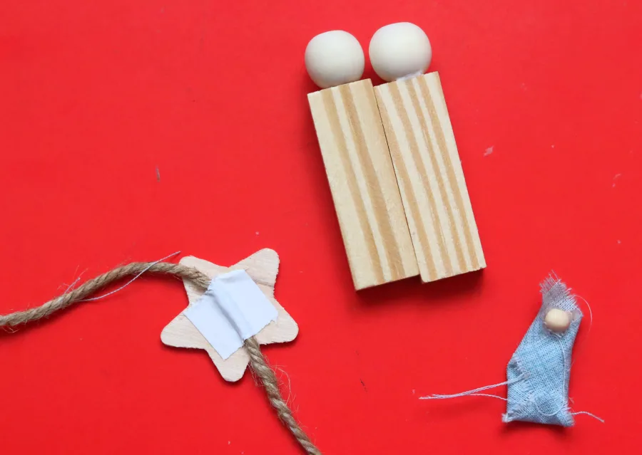supplies to make a nativity craft diy