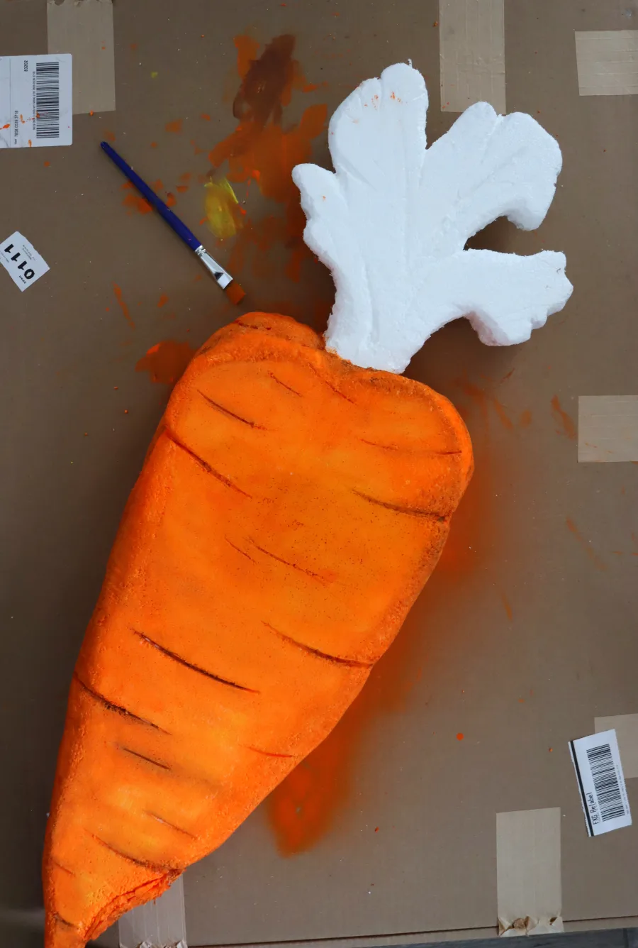 giant easter carrot