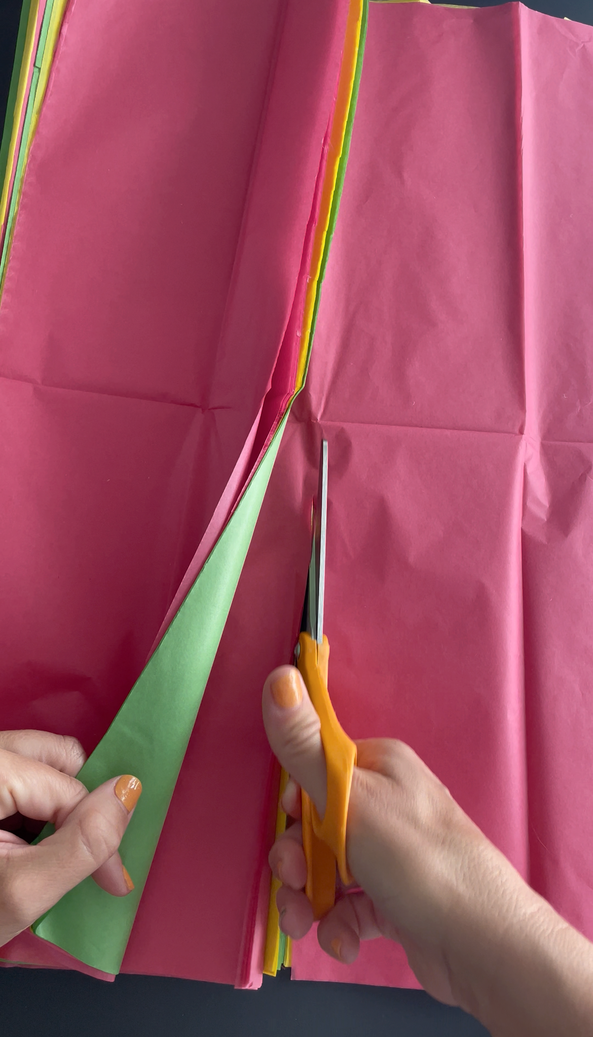 Pinata Bulletin Board - A girl and a glue gun