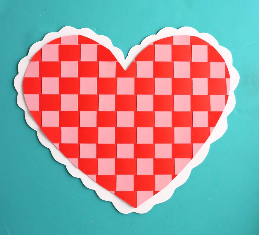 paper weaving project