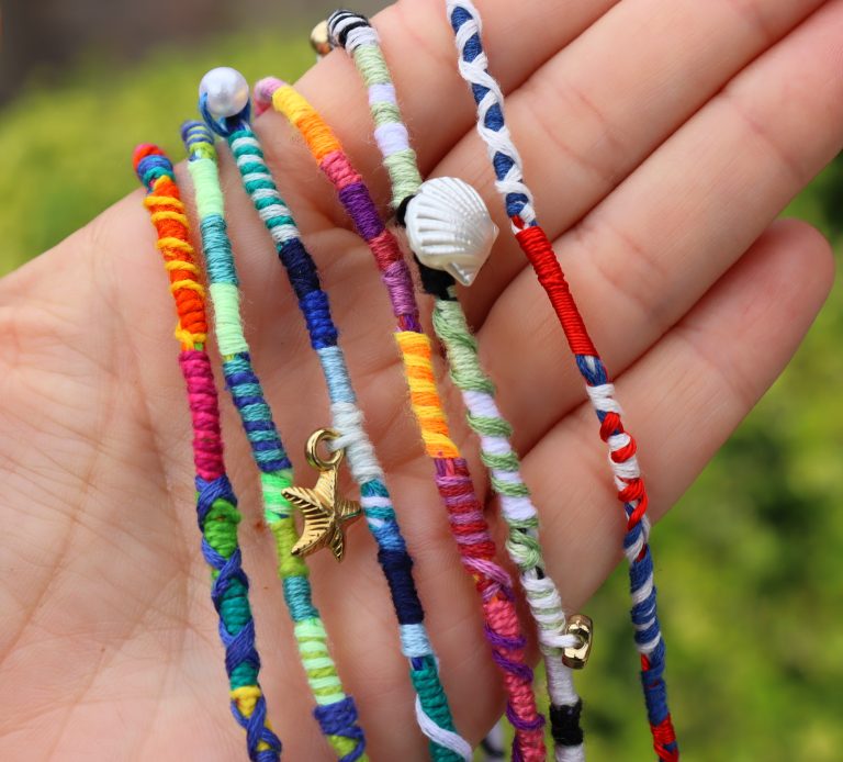 DIY Clip-In Hair Wrap: How to Make a Removable Embroidery Thread Hair ...